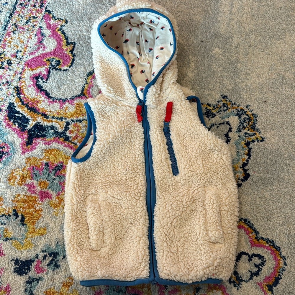 Mini Boden Sherpa vest